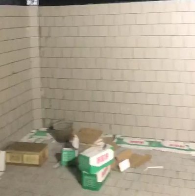 迪能专业化工厂防腐工程施工 耐酸砖板砌筑铺贴