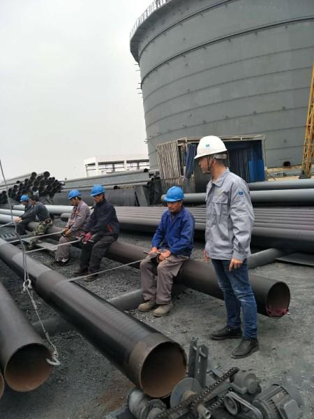 第六分公司圣瀚项目埋地管道防腐工程施工进展顺利(图)