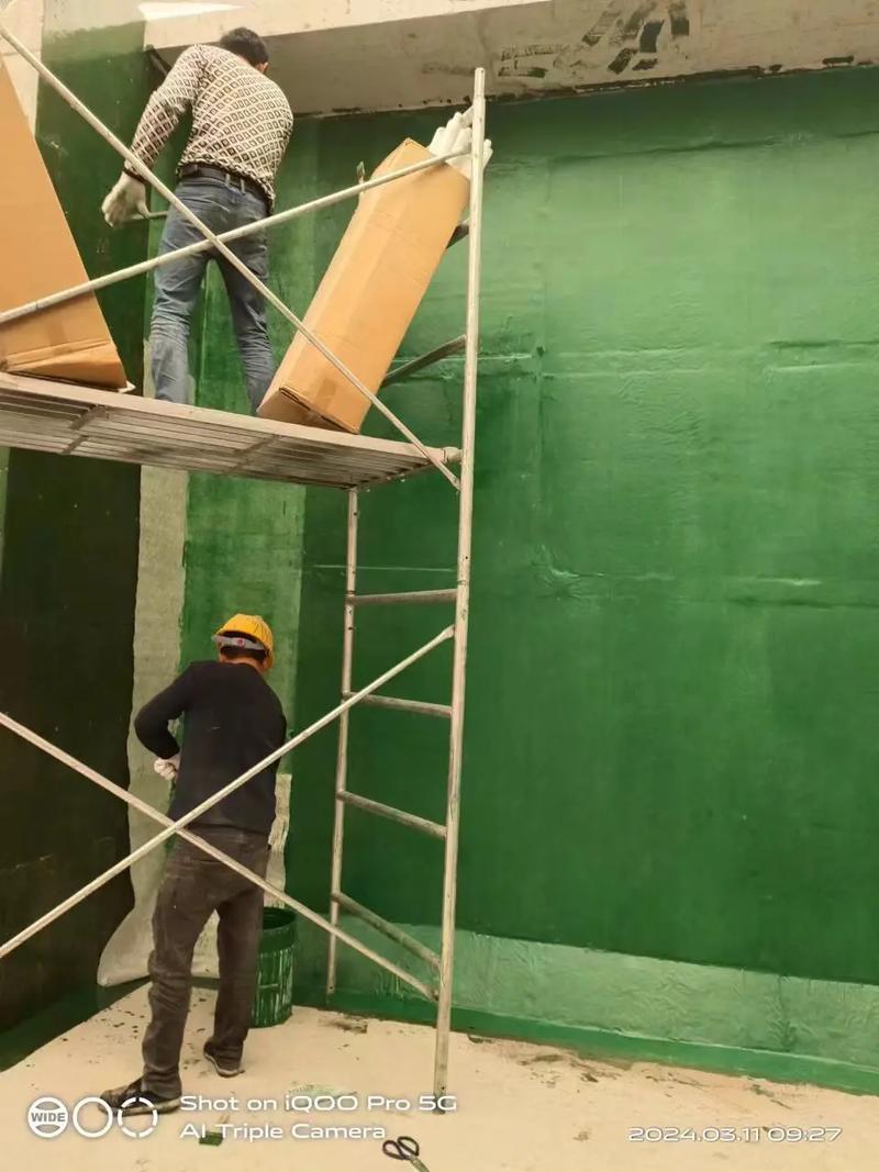 2024过完年1个月做的玻璃钢防腐工程#防腐施工 重防腐工程
